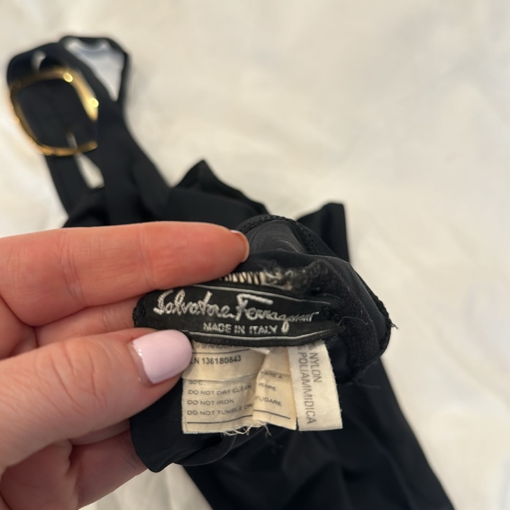 Salvatore Ferragamo asymmetrical one piece swimsuit - Picture 4 of 6
